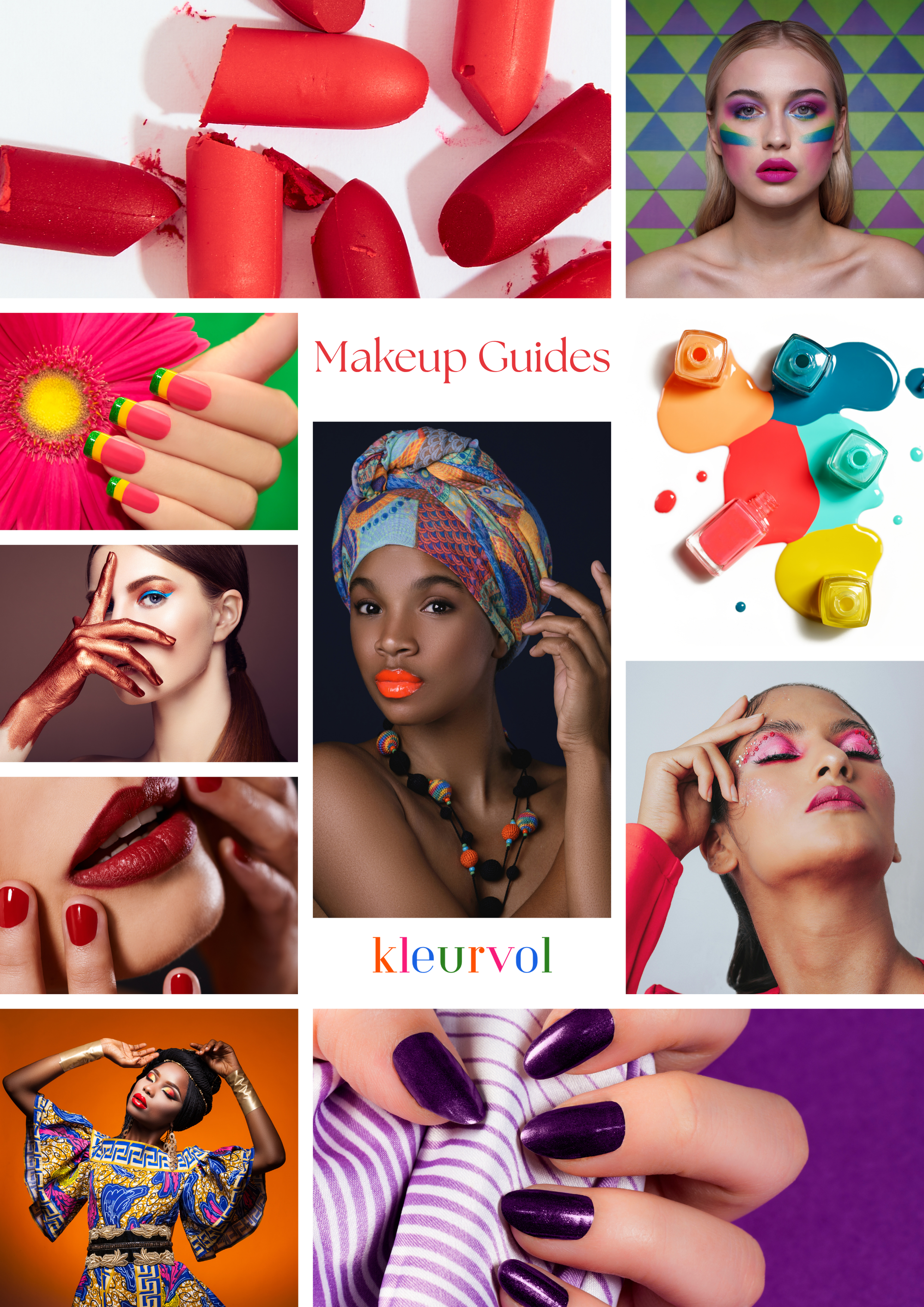 Makeup Guides (12x Colour Seasons)