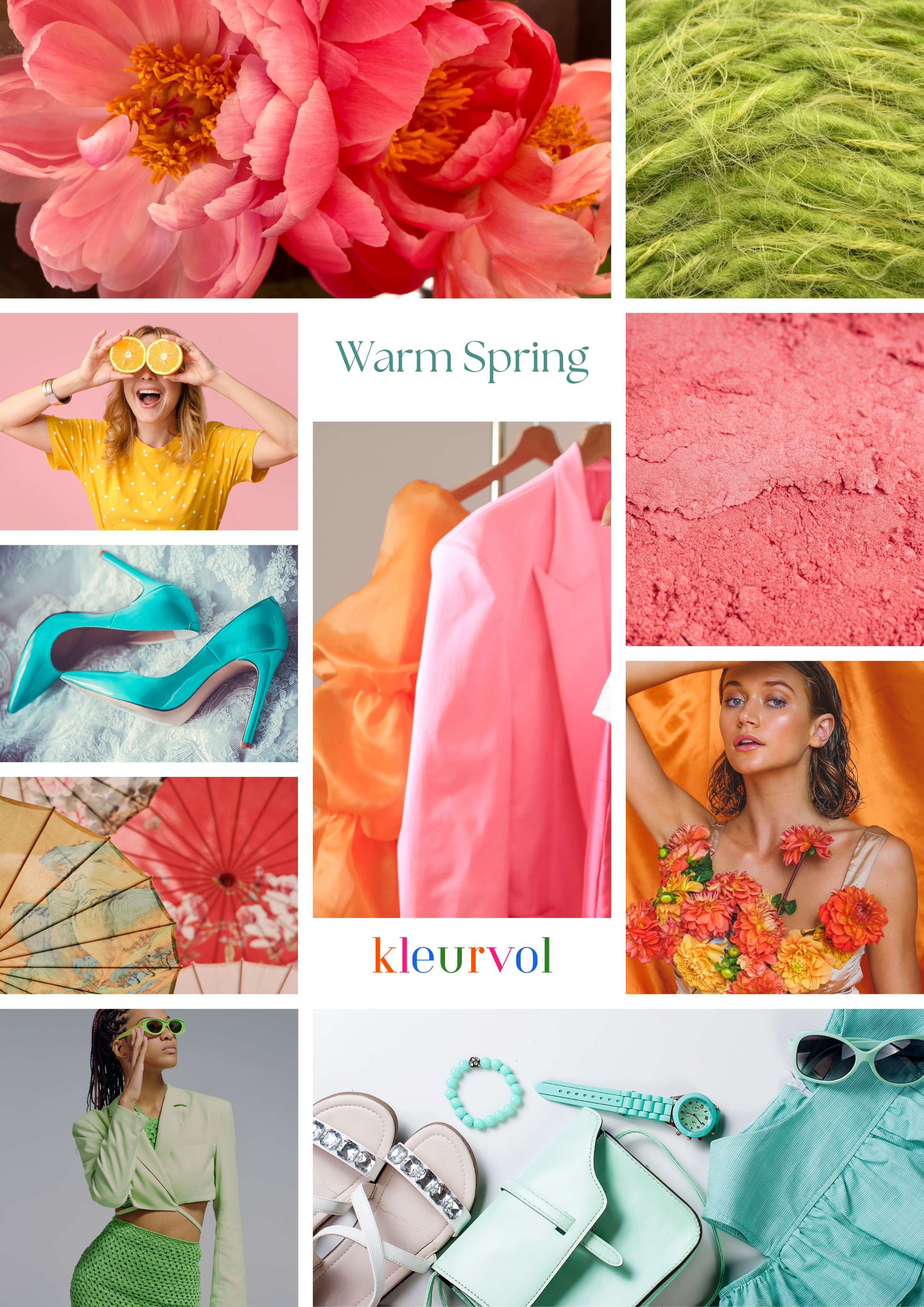 Warm/True Spring - Makeup Guide (6x brands)