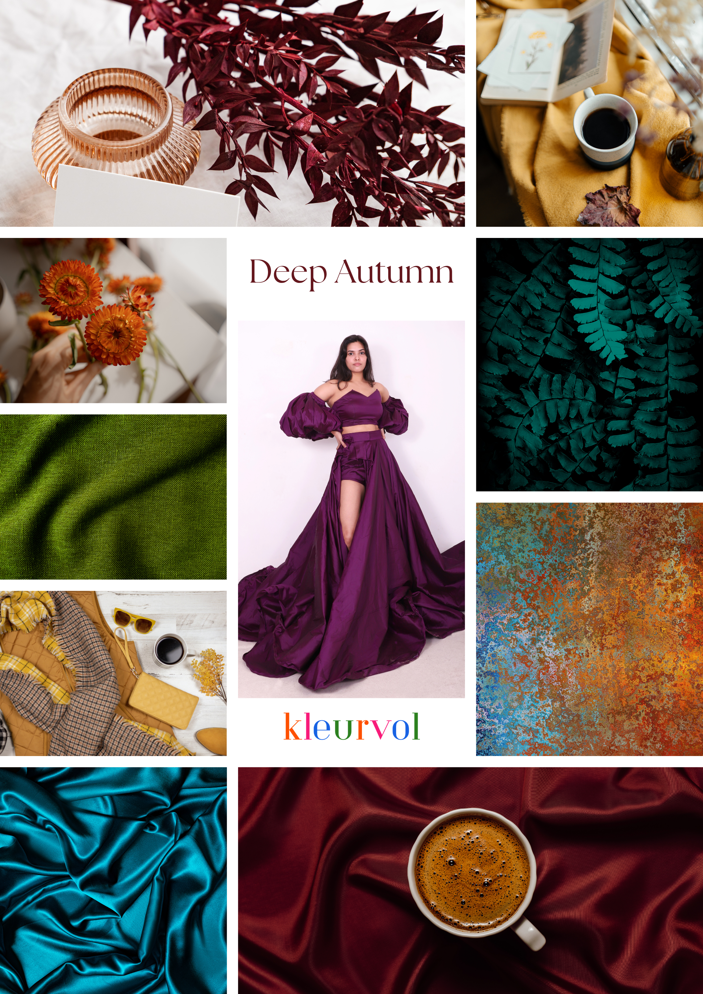 Deep/Dark Autumn - Makeup Guide (6x brands)