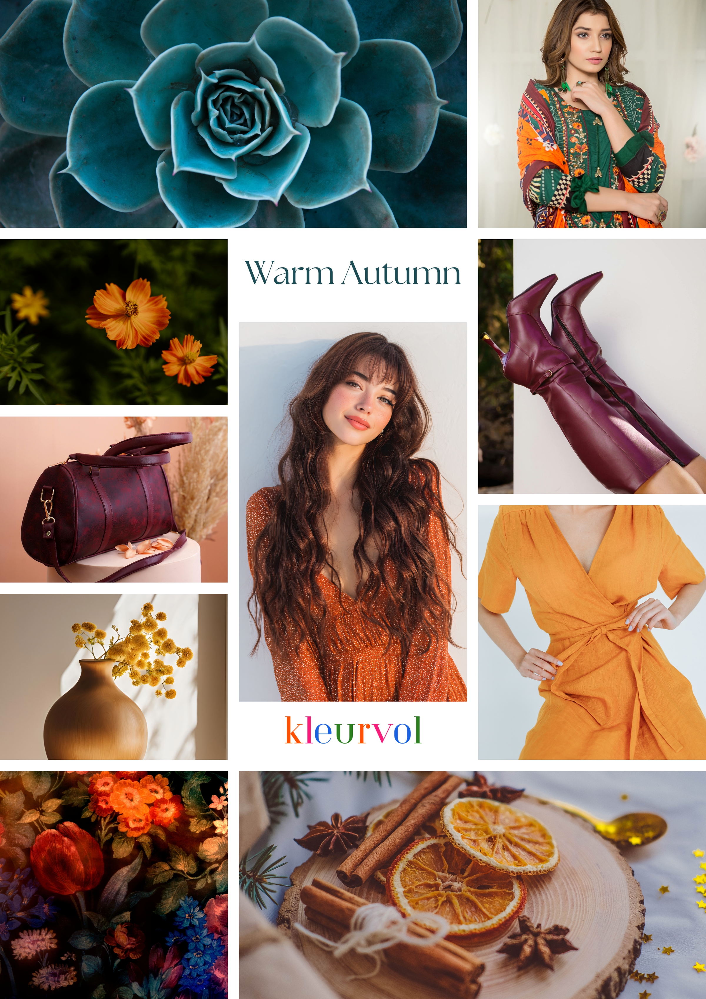 Warm/True Autumn - Makeup Guide (6x brands)