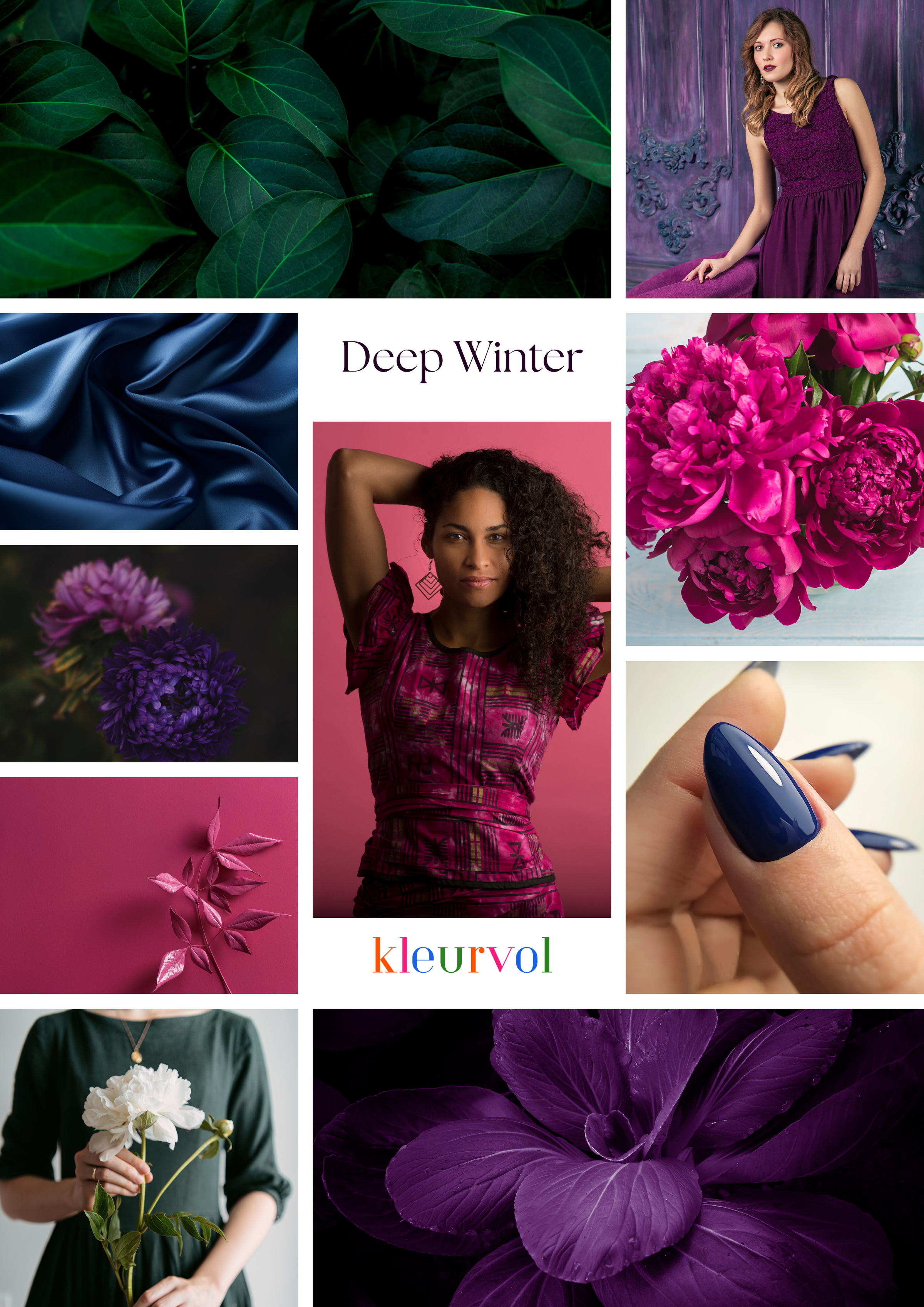 Deep/Dark Winter - Makeup Guide (6x brands)