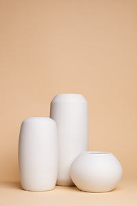 White Ceramic Bowl (Small)