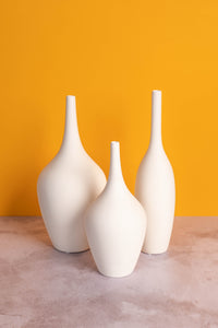 Narrow Neck Ceramic Vase (38cm)