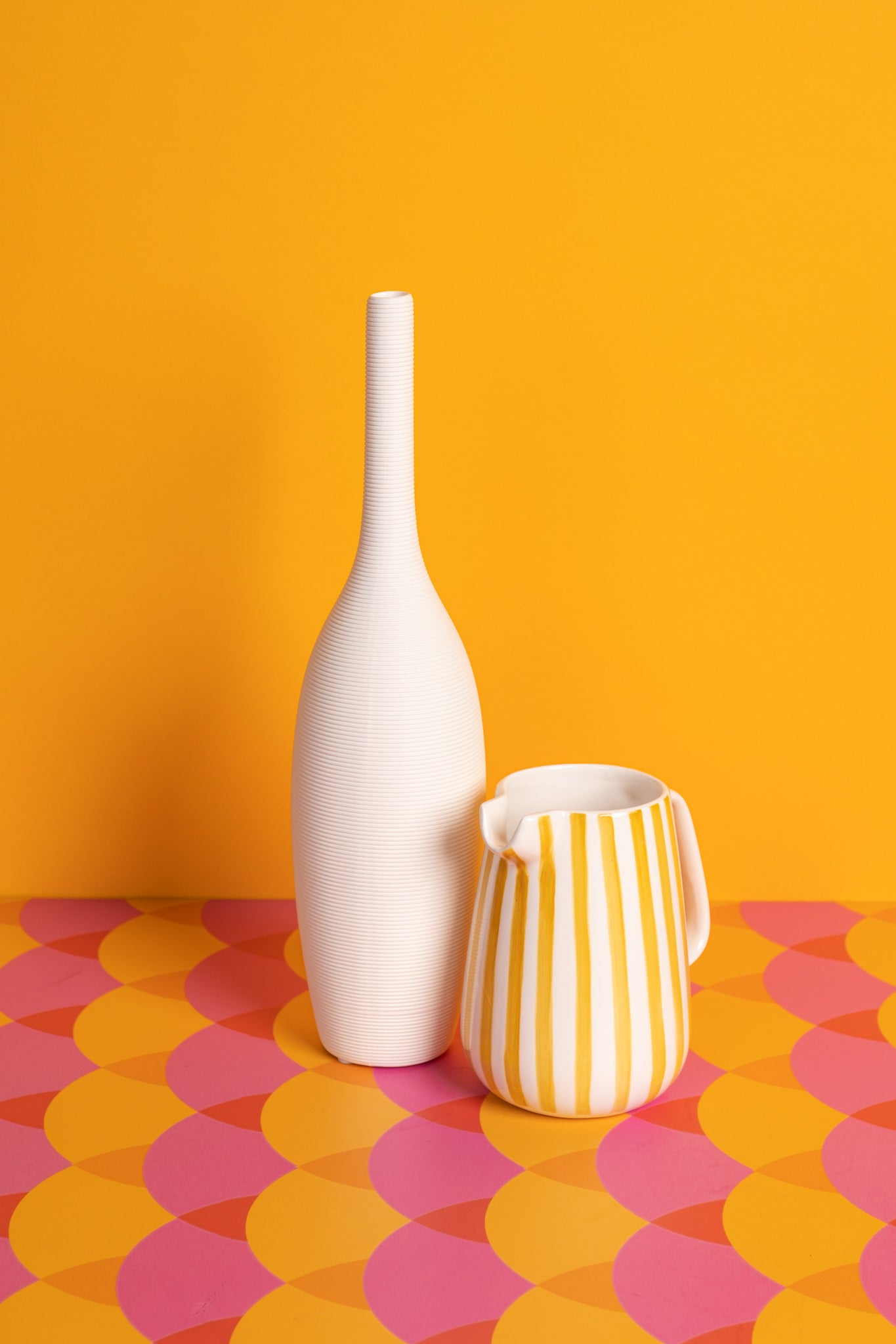 Narrow Neck Ceramic Vase (38cm)