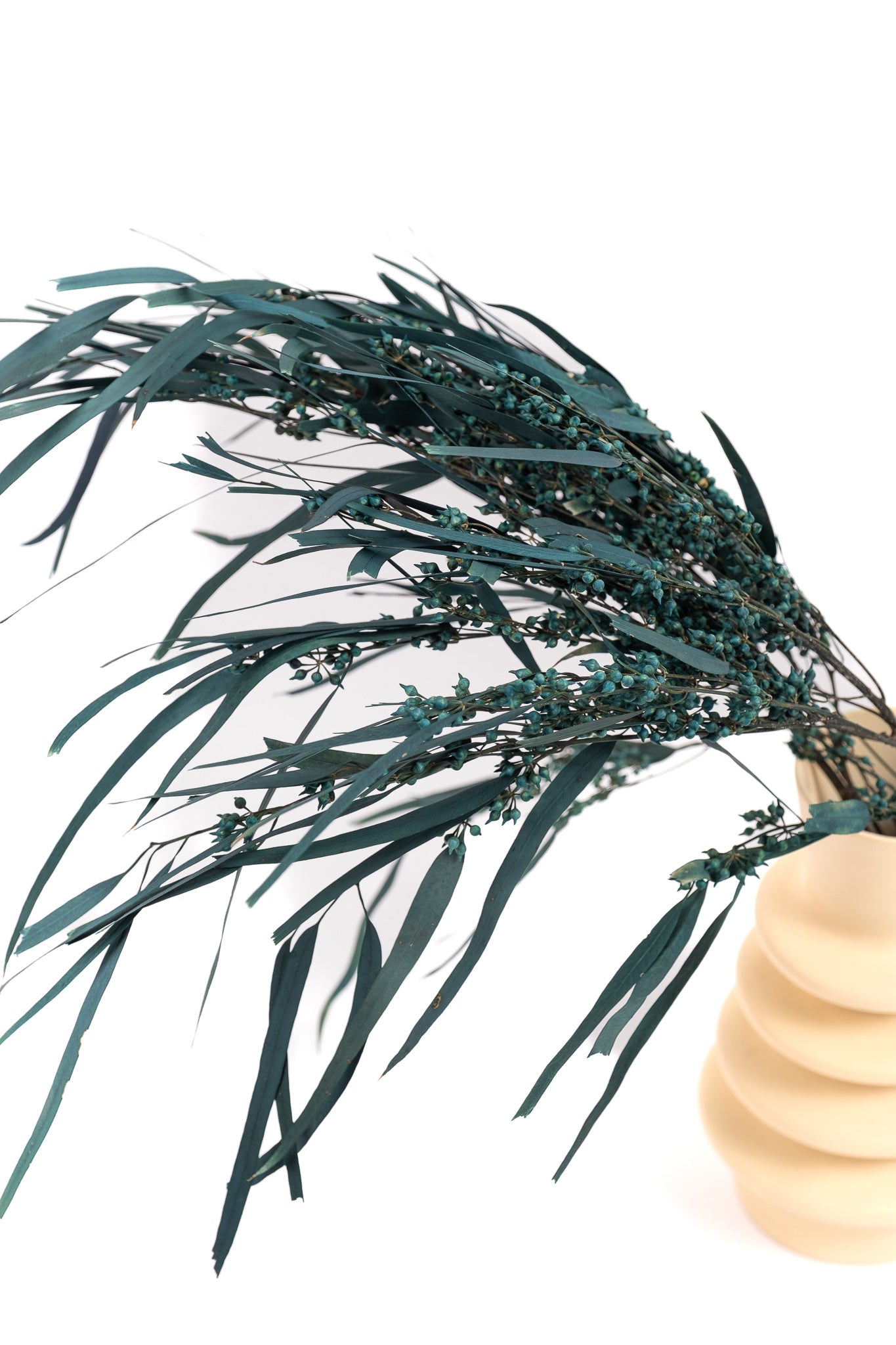 Dark Teal Blue Seeded Gum