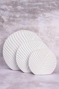Small White Valence Ceramic Vase (18cm)