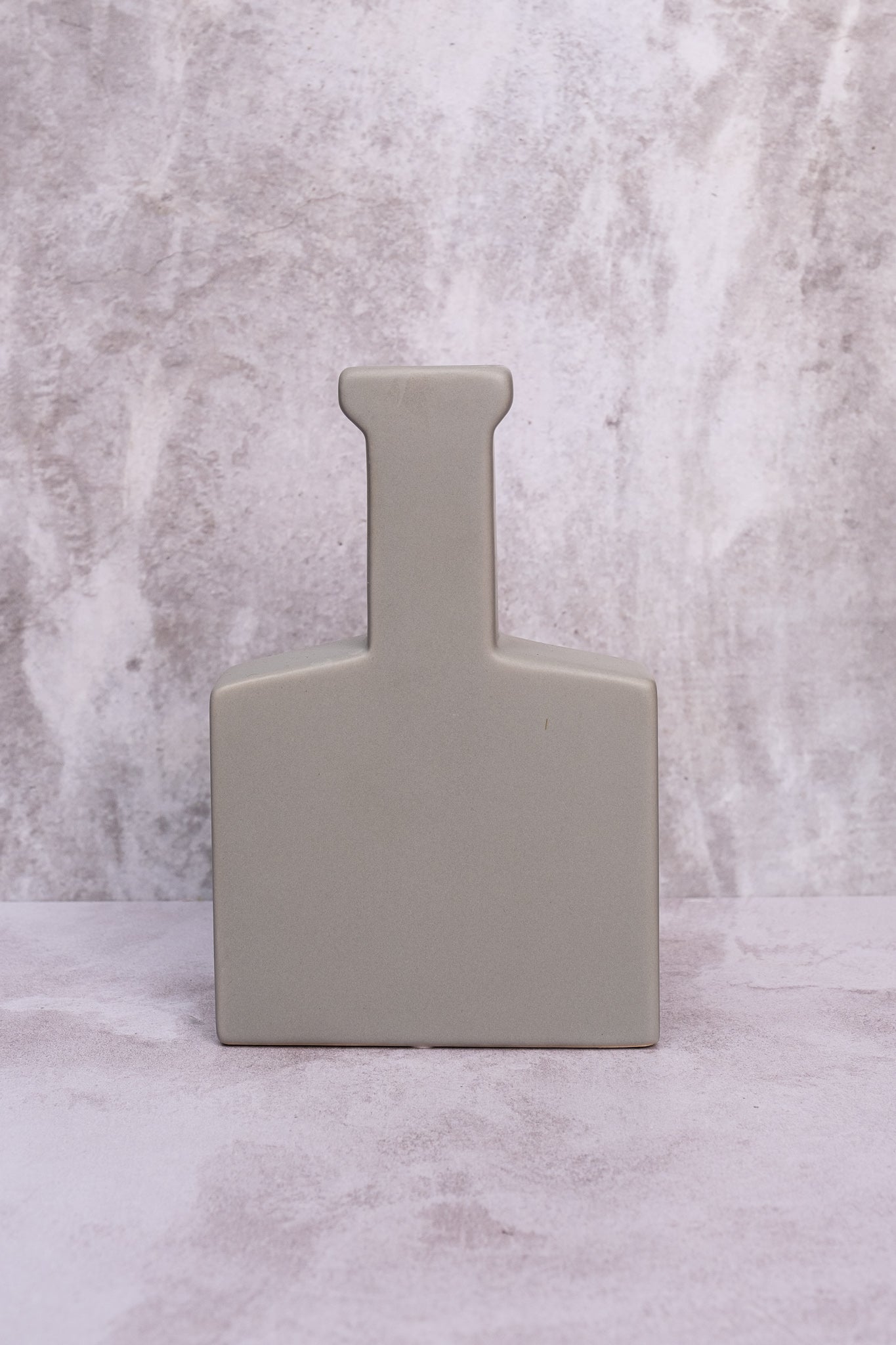 Grey Block Nantes Ceramic Vase (20cm)