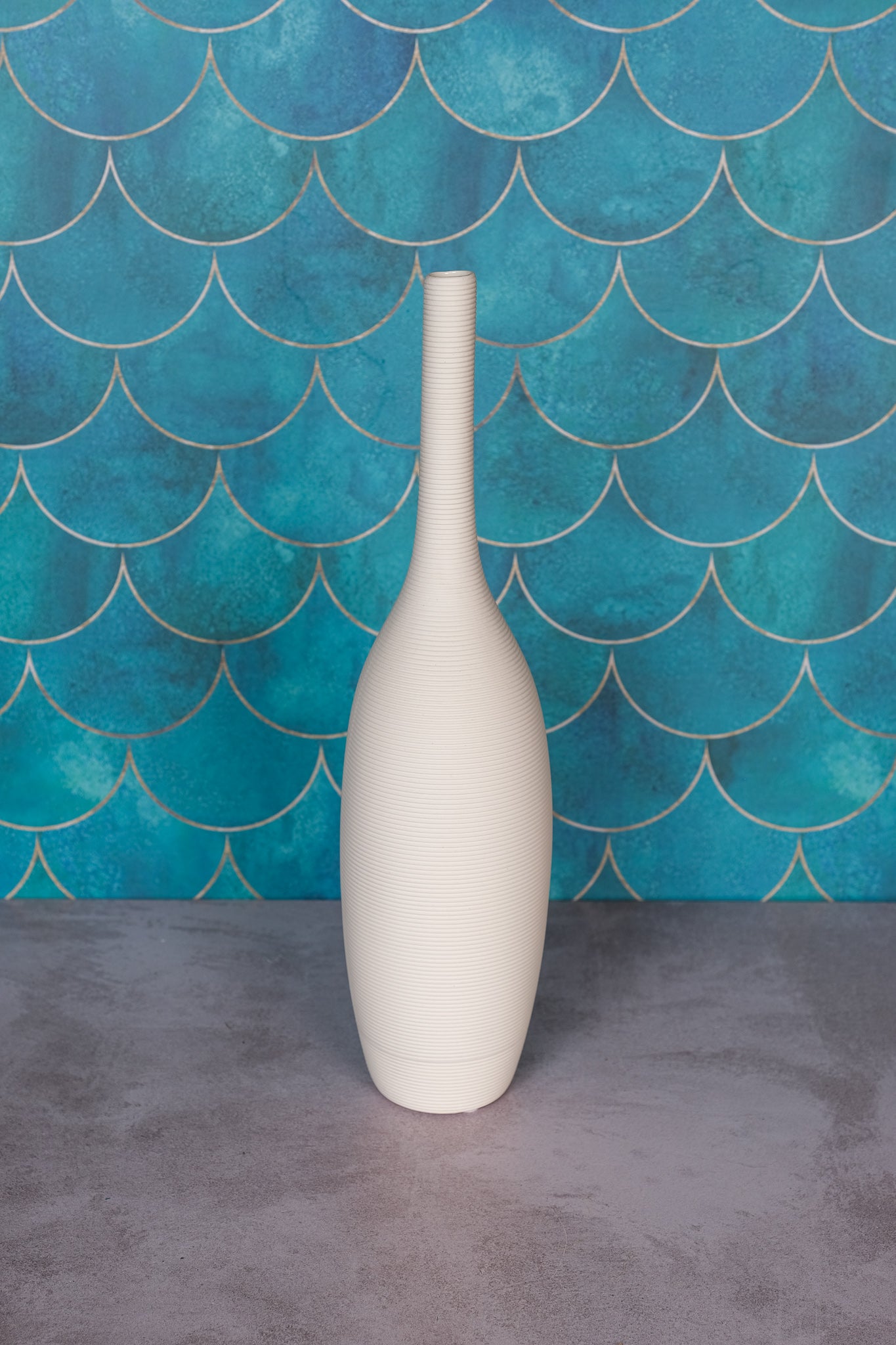 Narrow Neck Ceramic Vase (38cm)