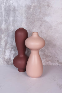 Burgundy Seville Ceramic Vase (37cm)