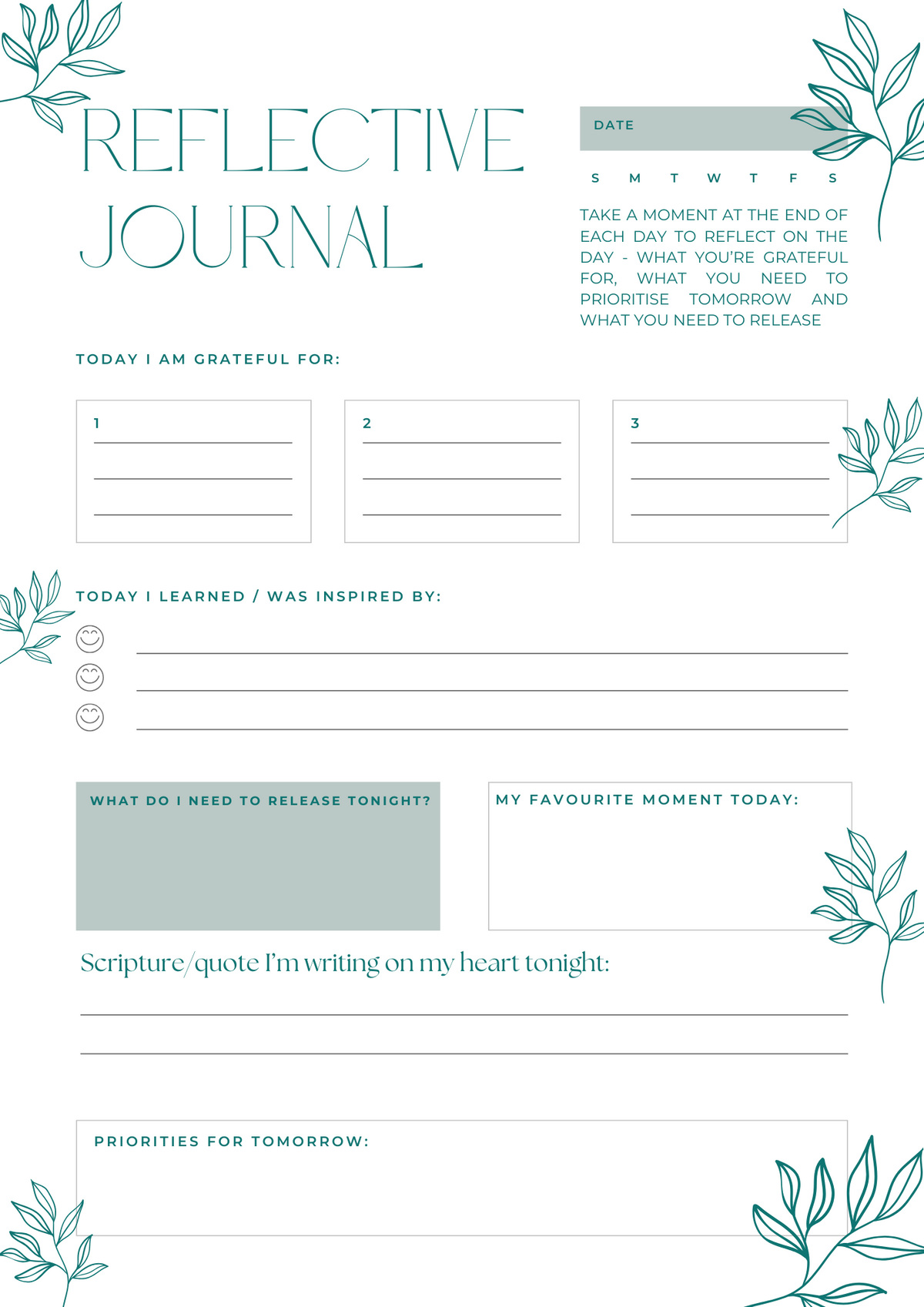 Reflection Templates