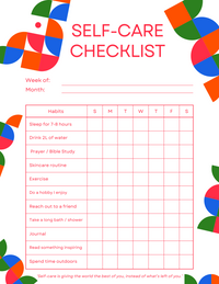 Self-Care Planners (Various Designs)
