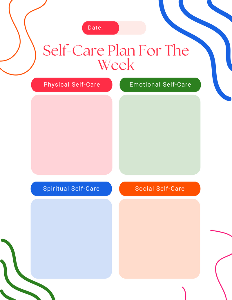 Self-Care Planners (Various Designs)