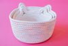 Rainbow Woven Basket (Small)(19cm x 9cm)