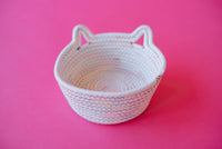 Rainbow Woven Basket (Small)(19cm x 9cm)