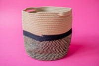 Budapest Two-Tone Basket (Medium)(23cm x 23cm)