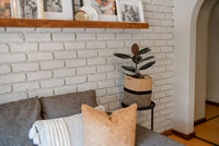 Budapest Two-Tone Basket (Medium)(23cm x 23cm)